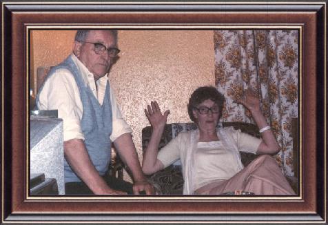 Grandpa George and Grandma Mary