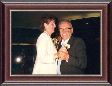 Grandpa George and Grandma Mary
